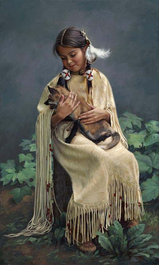Click here to view A Feral Friend by Karen Noles
