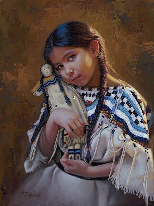 Click here to view Blackfeet Dolls by Karen Noles