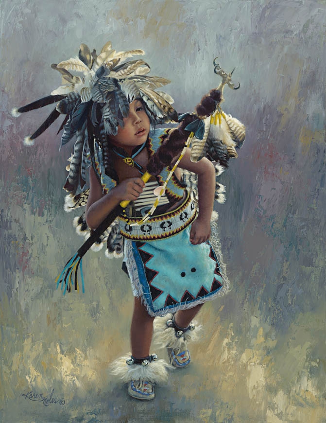 Click here to view Little Kootenai Dancer by Karen Noles