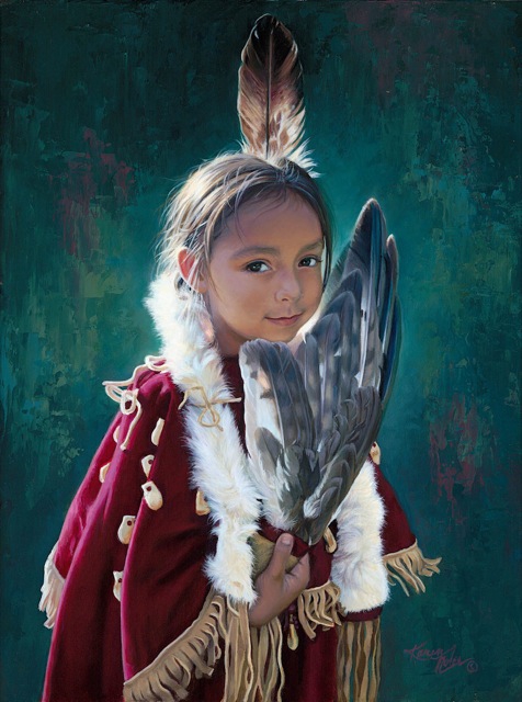 Click here to view Feather Fan by Karen Noles