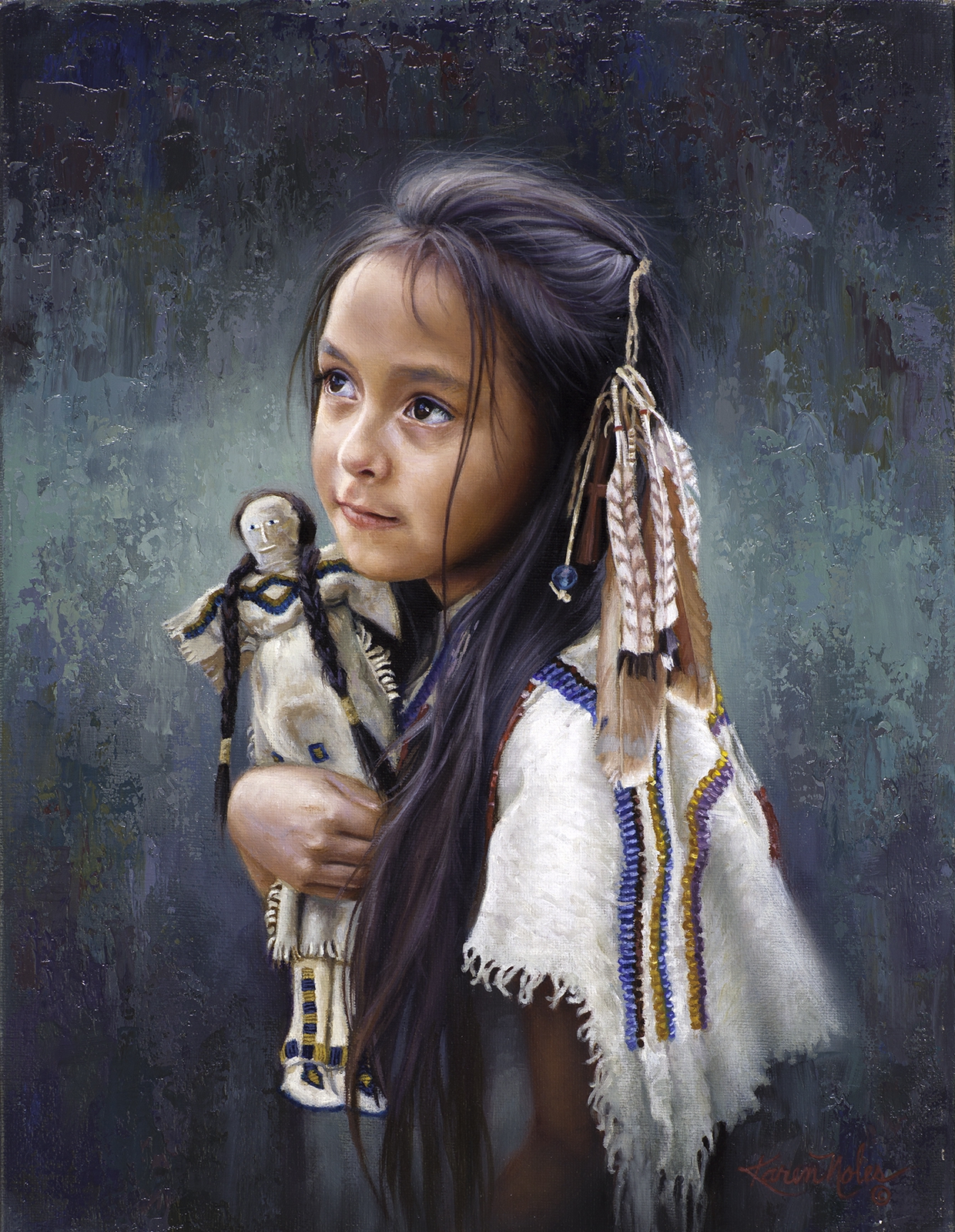 Click here to view Little Red Tailed Hawk by Karen Noles